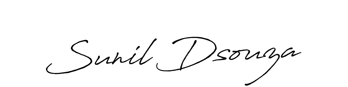 How to Draw Sunil Dsouza signature style? Antro_Vectra_Bolder is a latest design signature styles for name Sunil Dsouza. Sunil Dsouza signature style 7 images and pictures png