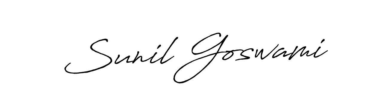 The best way (Antro_Vectra_Bolder) to make a short signature is to pick only two or three words in your name. The name Sunil Goswami include a total of six letters. For converting this name. Sunil Goswami signature style 7 images and pictures png