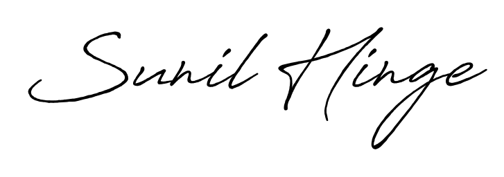 Antro_Vectra_Bolder is a professional signature style that is perfect for those who want to add a touch of class to their signature. Get Sunil Hinge name fancy signature for free. Sunil Hinge signature style 7 images and pictures png