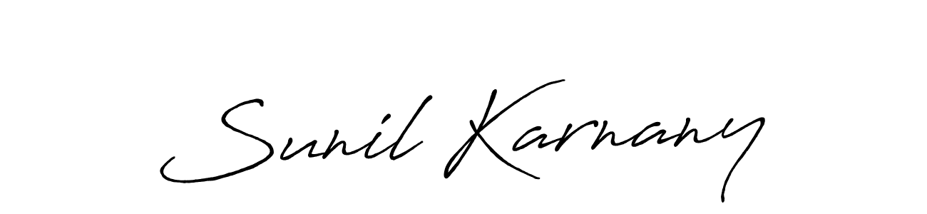 Here are the top 10 professional signature styles for the name Sunil Karnany. These are the best autograph styles you can use for your name. Sunil Karnany signature style 7 images and pictures png