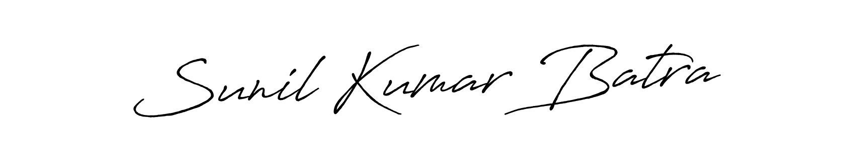 Also we have Sunil Kumar Batra name is the best signature style. Create professional handwritten signature collection using Antro_Vectra_Bolder autograph style. Sunil Kumar Batra signature style 7 images and pictures png