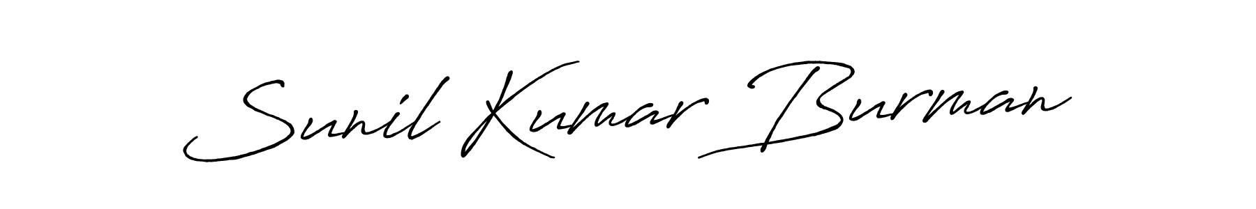 Also we have Sunil Kumar Burman name is the best signature style. Create professional handwritten signature collection using Antro_Vectra_Bolder autograph style. Sunil Kumar Burman signature style 7 images and pictures png