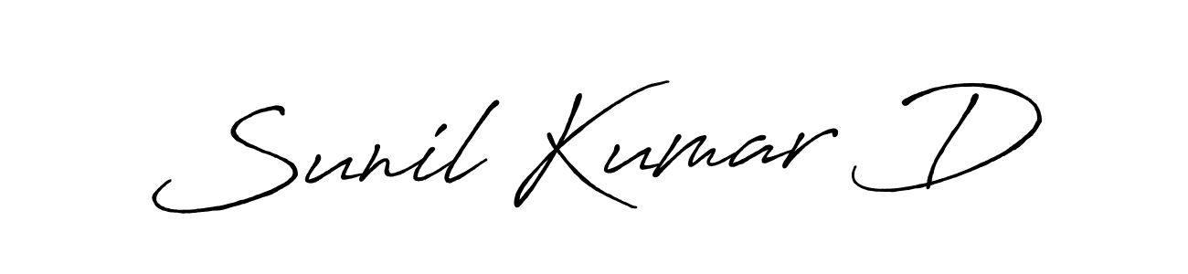 You should practise on your own different ways (Antro_Vectra_Bolder) to write your name (Sunil Kumar D) in signature. don't let someone else do it for you. Sunil Kumar D signature style 7 images and pictures png