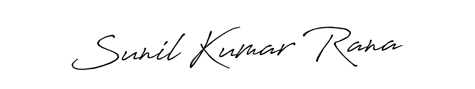 It looks lik you need a new signature style for name Sunil Kumar Rana. Design unique handwritten (Antro_Vectra_Bolder) signature with our free signature maker in just a few clicks. Sunil Kumar Rana signature style 7 images and pictures png