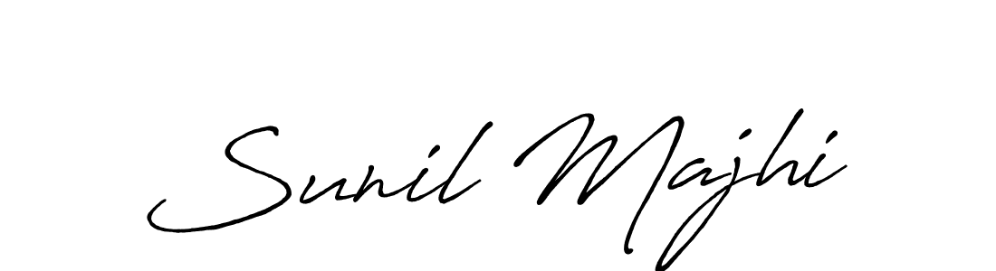 How to make Sunil Majhi signature? Antro_Vectra_Bolder is a professional autograph style. Create handwritten signature for Sunil Majhi name. Sunil Majhi signature style 7 images and pictures png