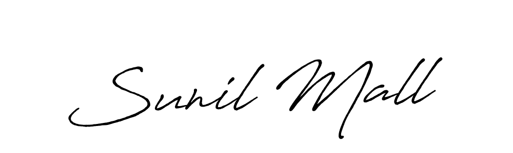 if you are searching for the best signature style for your name Sunil Mall. so please give up your signature search. here we have designed multiple signature styles  using Antro_Vectra_Bolder. Sunil Mall signature style 7 images and pictures png