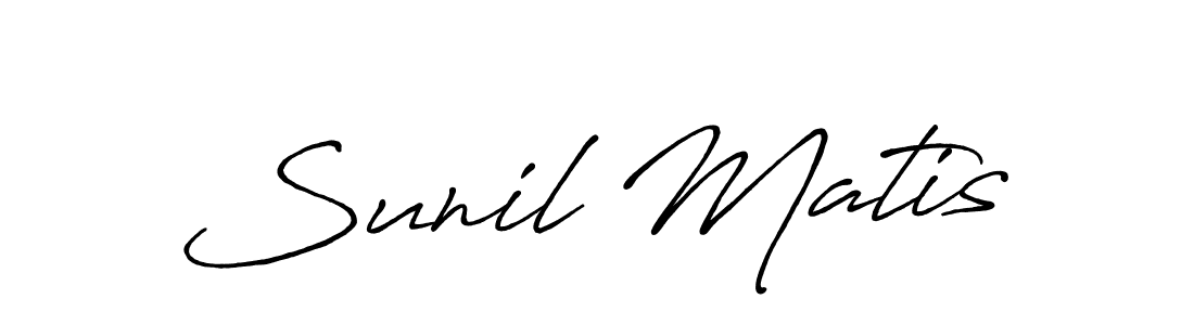 How to Draw Sunil Matis signature style? Antro_Vectra_Bolder is a latest design signature styles for name Sunil Matis. Sunil Matis signature style 7 images and pictures png