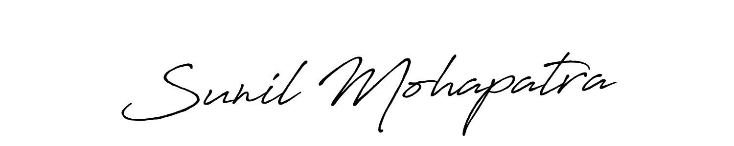How to make Sunil Mohapatra signature? Antro_Vectra_Bolder is a professional autograph style. Create handwritten signature for Sunil Mohapatra name. Sunil Mohapatra signature style 7 images and pictures png