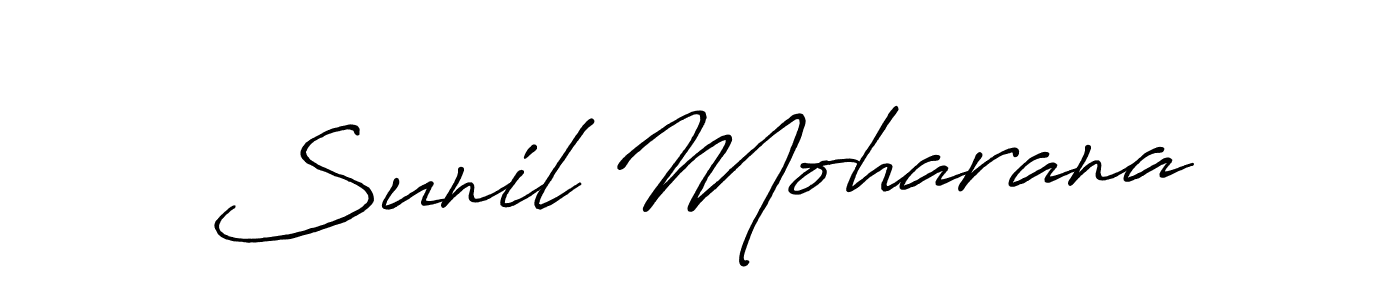 Design your own signature with our free online signature maker. With this signature software, you can create a handwritten (Antro_Vectra_Bolder) signature for name Sunil Moharana. Sunil Moharana signature style 7 images and pictures png