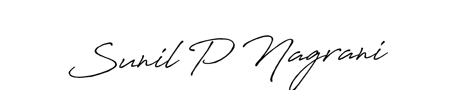 You can use this online signature creator to create a handwritten signature for the name Sunil P Nagrani. This is the best online autograph maker. Sunil P Nagrani signature style 7 images and pictures png