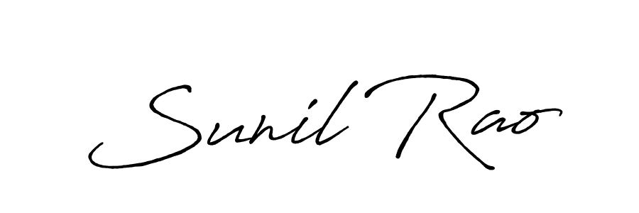 How to Draw Sunil Rao signature style? Antro_Vectra_Bolder is a latest design signature styles for name Sunil Rao. Sunil Rao signature style 7 images and pictures png