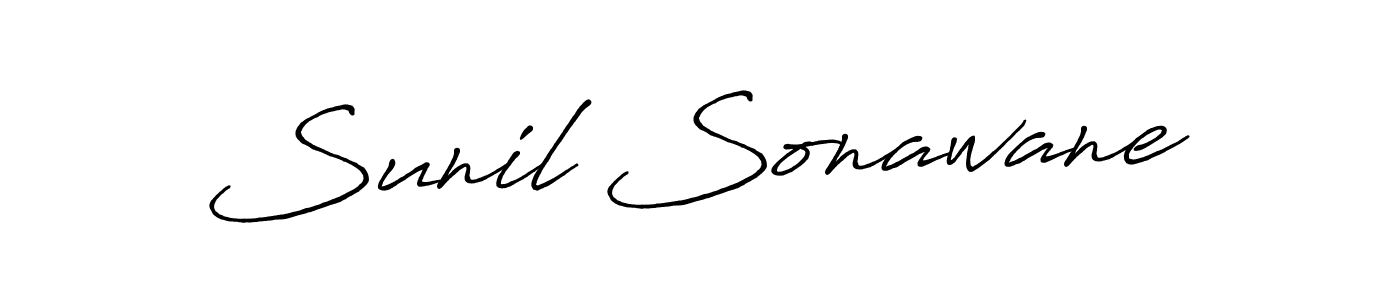 How to Draw Sunil Sonawane signature style? Antro_Vectra_Bolder is a latest design signature styles for name Sunil Sonawane. Sunil Sonawane signature style 7 images and pictures png