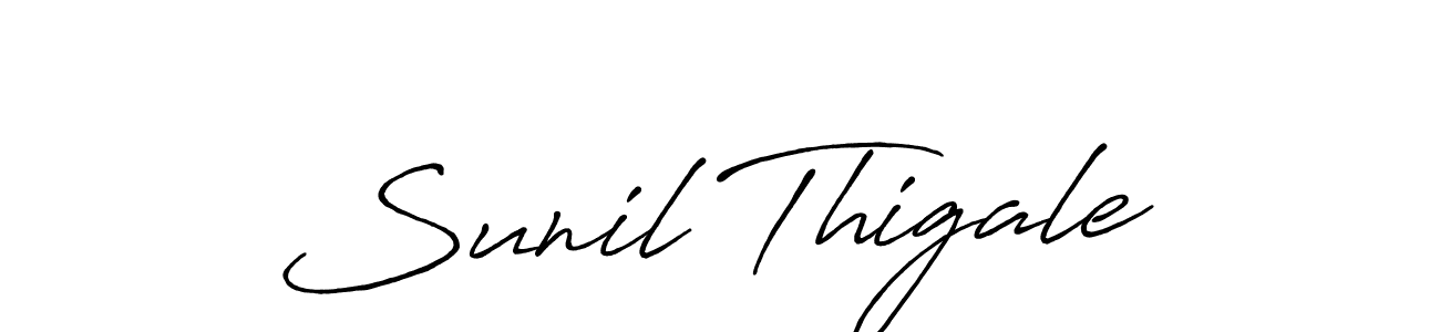 How to Draw Sunil Thigale signature style? Antro_Vectra_Bolder is a latest design signature styles for name Sunil Thigale. Sunil Thigale signature style 7 images and pictures png