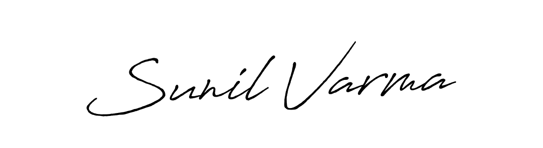 This is the best signature style for the Sunil Varma name. Also you like these signature font (Antro_Vectra_Bolder). Mix name signature. Sunil Varma signature style 7 images and pictures png