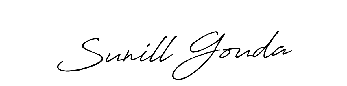 You can use this online signature creator to create a handwritten signature for the name Sunill Gouda. This is the best online autograph maker. Sunill Gouda signature style 7 images and pictures png