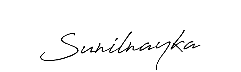 Sunilnayka stylish signature style. Best Handwritten Sign (Antro_Vectra_Bolder) for my name. Handwritten Signature Collection Ideas for my name Sunilnayka. Sunilnayka signature style 7 images and pictures png