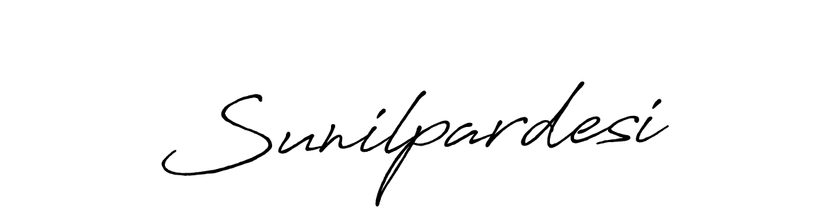 You should practise on your own different ways (Antro_Vectra_Bolder) to write your name (Sunilpardesi) in signature. don't let someone else do it for you. Sunilpardesi signature style 7 images and pictures png