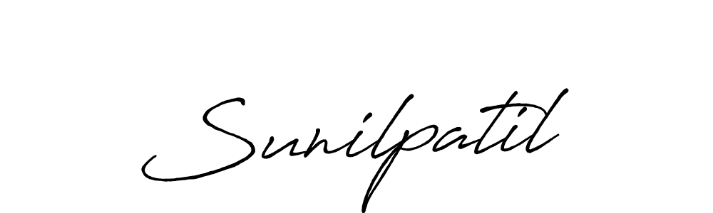 Make a beautiful signature design for name Sunilpatil. Use this online signature maker to create a handwritten signature for free. Sunilpatil signature style 7 images and pictures png