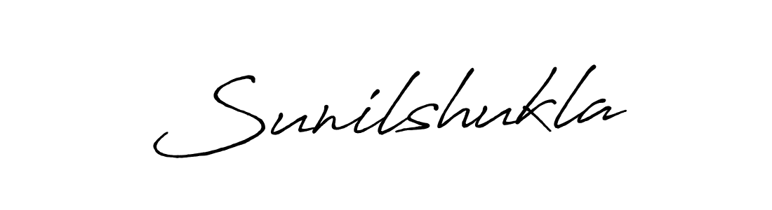 Also we have Sunilshukla name is the best signature style. Create professional handwritten signature collection using Antro_Vectra_Bolder autograph style. Sunilshukla signature style 7 images and pictures png