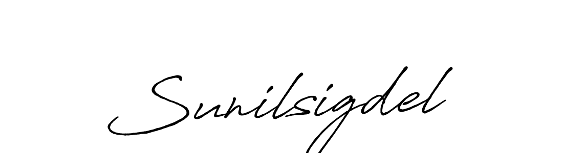 if you are searching for the best signature style for your name Sunilsigdel. so please give up your signature search. here we have designed multiple signature styles  using Antro_Vectra_Bolder. Sunilsigdel signature style 7 images and pictures png