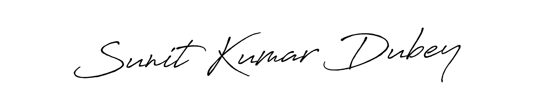 Also You can easily find your signature by using the search form. We will create Sunit Kumar Dubey name handwritten signature images for you free of cost using Antro_Vectra_Bolder sign style. Sunit Kumar Dubey signature style 7 images and pictures png