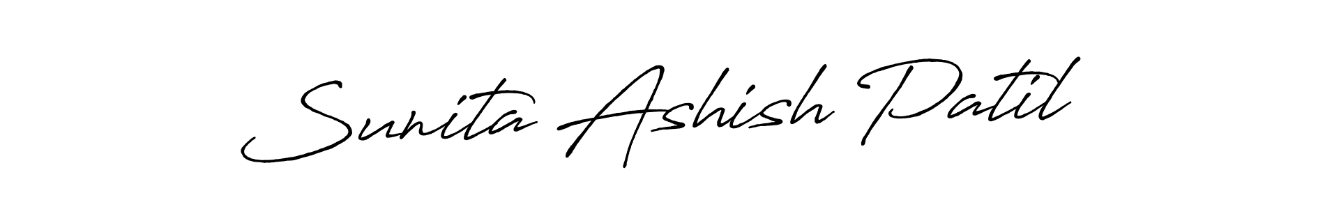 Similarly Antro_Vectra_Bolder is the best handwritten signature design. Signature creator online .You can use it as an online autograph creator for name Sunita Ashish Patil. Sunita Ashish Patil signature style 7 images and pictures png