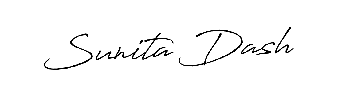 Similarly Antro_Vectra_Bolder is the best handwritten signature design. Signature creator online .You can use it as an online autograph creator for name Sunita Dash. Sunita Dash signature style 7 images and pictures png