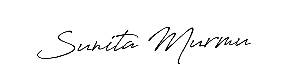 This is the best signature style for the Sunita Murmu name. Also you like these signature font (Antro_Vectra_Bolder). Mix name signature. Sunita Murmu signature style 7 images and pictures png