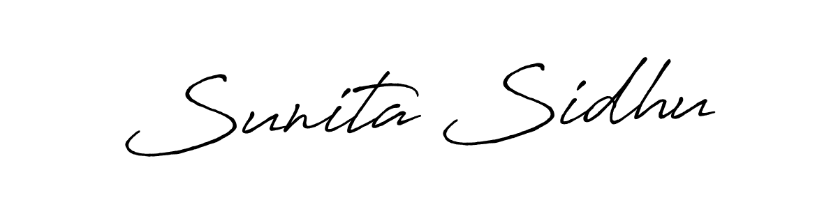Best and Professional Signature Style for Sunita Sidhu. Antro_Vectra_Bolder Best Signature Style Collection. Sunita Sidhu signature style 7 images and pictures png