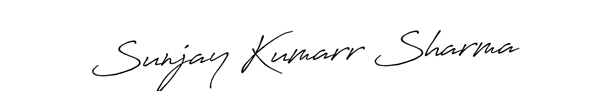 Make a short Sunjay Kumarr Sharma signature style. Manage your documents anywhere anytime using Antro_Vectra_Bolder. Create and add eSignatures, submit forms, share and send files easily. Sunjay Kumarr Sharma signature style 7 images and pictures png
