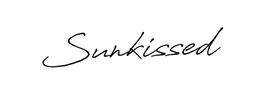 if you are searching for the best signature style for your name Sunkissed. so please give up your signature search. here we have designed multiple signature styles  using Antro_Vectra_Bolder. Sunkissed signature style 7 images and pictures png