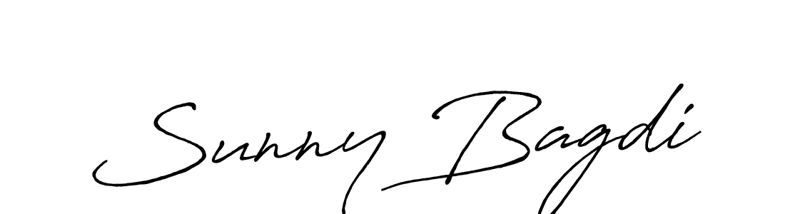 It looks lik you need a new signature style for name Sunny Bagdi. Design unique handwritten (Antro_Vectra_Bolder) signature with our free signature maker in just a few clicks. Sunny Bagdi signature style 7 images and pictures png