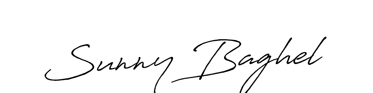 Also we have Sunny Baghel name is the best signature style. Create professional handwritten signature collection using Antro_Vectra_Bolder autograph style. Sunny Baghel signature style 7 images and pictures png