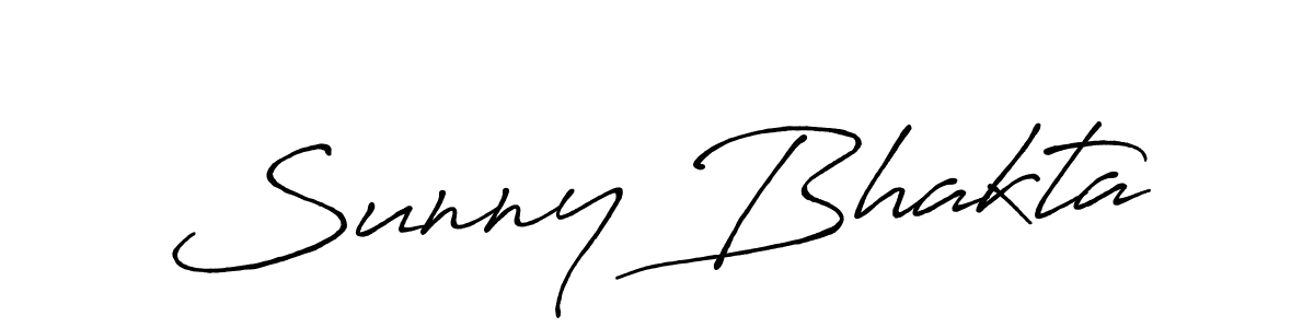 The best way (Antro_Vectra_Bolder) to make a short signature is to pick only two or three words in your name. The name Sunny Bhakta include a total of six letters. For converting this name. Sunny Bhakta signature style 7 images and pictures png