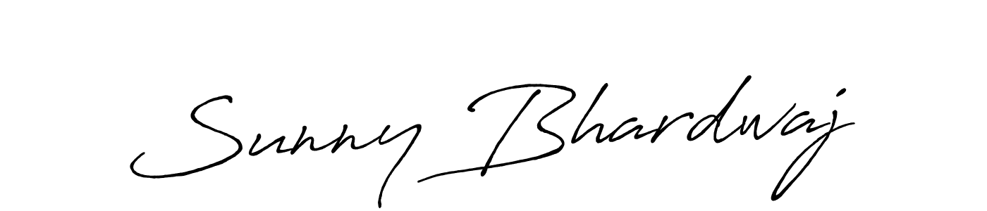 It looks lik you need a new signature style for name Sunny Bhardwaj. Design unique handwritten (Antro_Vectra_Bolder) signature with our free signature maker in just a few clicks. Sunny Bhardwaj signature style 7 images and pictures png