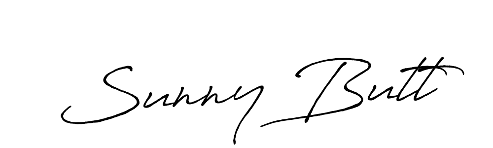 if you are searching for the best signature style for your name Sunny Butt. so please give up your signature search. here we have designed multiple signature styles  using Antro_Vectra_Bolder. Sunny Butt signature style 7 images and pictures png