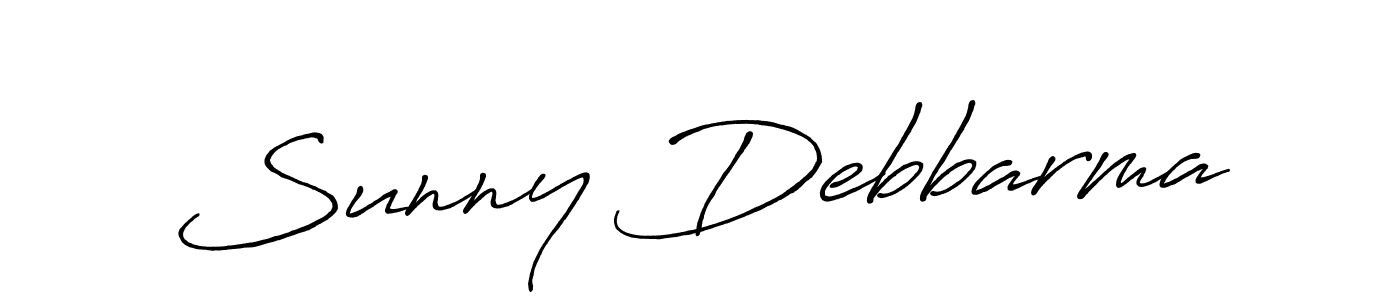 Make a short Sunny Debbarma signature style. Manage your documents anywhere anytime using Antro_Vectra_Bolder. Create and add eSignatures, submit forms, share and send files easily. Sunny Debbarma signature style 7 images and pictures png