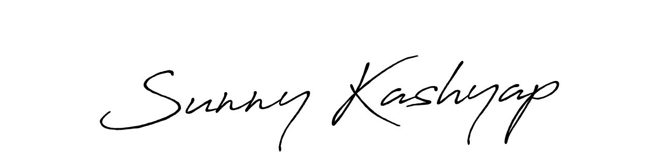 Make a short Sunny Kashyap signature style. Manage your documents anywhere anytime using Antro_Vectra_Bolder. Create and add eSignatures, submit forms, share and send files easily. Sunny Kashyap signature style 7 images and pictures png