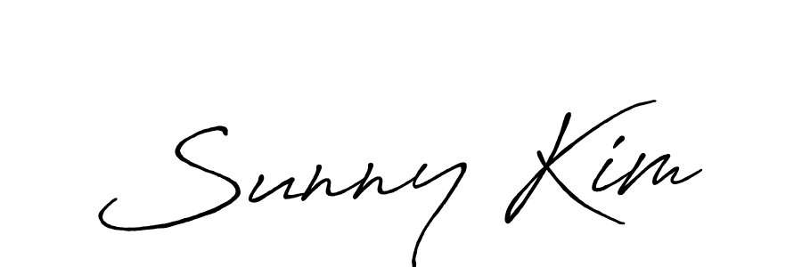 Use a signature maker to create a handwritten signature online. With this signature software, you can design (Antro_Vectra_Bolder) your own signature for name Sunny Kim. Sunny Kim signature style 7 images and pictures png