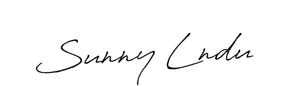 How to make Sunny Lndu signature? Antro_Vectra_Bolder is a professional autograph style. Create handwritten signature for Sunny Lndu name. Sunny Lndu signature style 7 images and pictures png