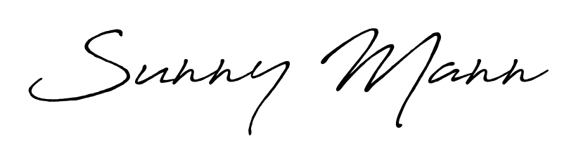 Make a beautiful signature design for name Sunny Mann. With this signature (Antro_Vectra_Bolder) style, you can create a handwritten signature for free. Sunny Mann signature style 7 images and pictures png