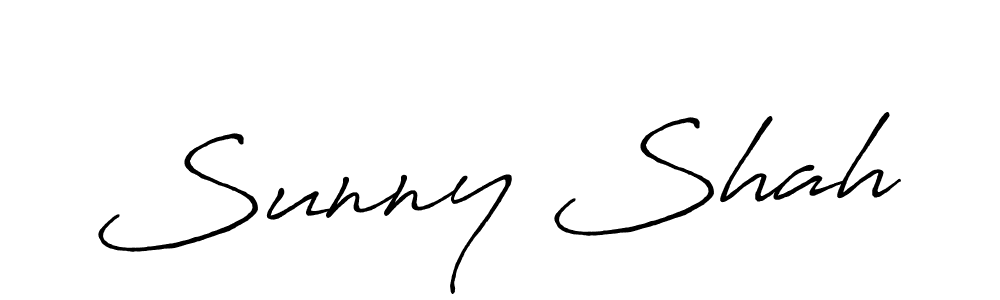 You should practise on your own different ways (Antro_Vectra_Bolder) to write your name (Sunny Shah) in signature. don't let someone else do it for you. Sunny Shah signature style 7 images and pictures png