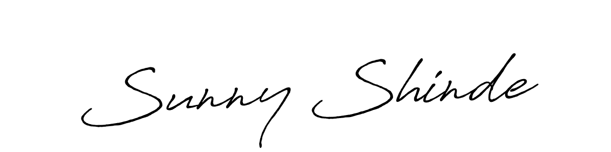 Also You can easily find your signature by using the search form. We will create Sunny Shinde name handwritten signature images for you free of cost using Antro_Vectra_Bolder sign style. Sunny Shinde signature style 7 images and pictures png
