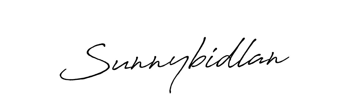 How to Draw Sunnybidlan signature style? Antro_Vectra_Bolder is a latest design signature styles for name Sunnybidlan. Sunnybidlan signature style 7 images and pictures png