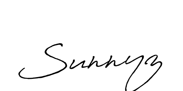 Make a beautiful signature design for name Sunnyz. Use this online signature maker to create a handwritten signature for free. Sunnyz signature style 7 images and pictures png