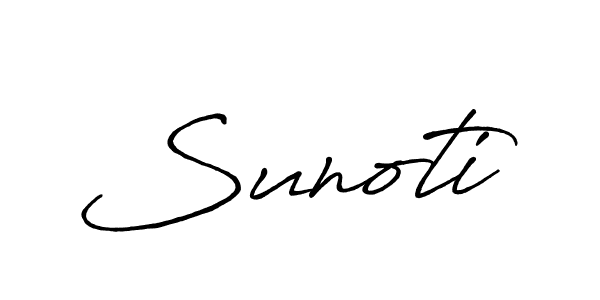 Best and Professional Signature Style for Sunoti. Antro_Vectra_Bolder Best Signature Style Collection. Sunoti signature style 7 images and pictures png