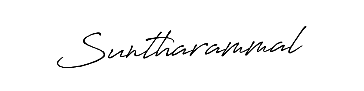 Also we have Suntharammal name is the best signature style. Create professional handwritten signature collection using Antro_Vectra_Bolder autograph style. Suntharammal signature style 7 images and pictures png