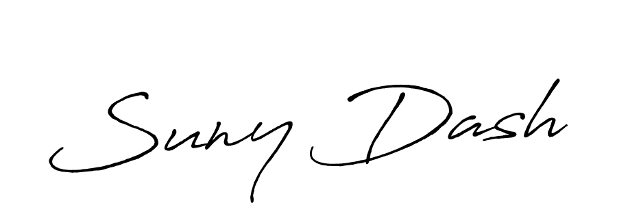 How to make Suny Dash signature? Antro_Vectra_Bolder is a professional autograph style. Create handwritten signature for Suny Dash name. Suny Dash signature style 7 images and pictures png