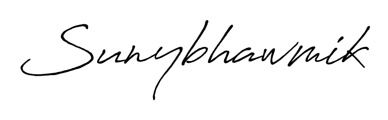 Get an exclusive digital autograph for Sunybhawmik. The Antro_Vectra_Bolder typeface captures the charm of real penmanship on paper. Sunybhawmik signature style 7 images and pictures png
