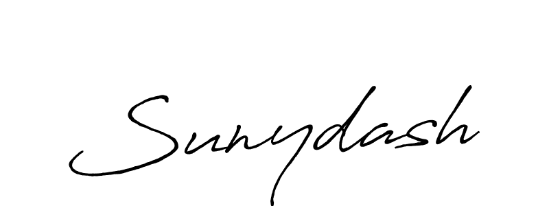 Once you've used our free online signature maker to create your best signature Antro_Vectra_Bolder style, it's time to enjoy all of the benefits that Sunydash name signing documents. Sunydash signature style 7 images and pictures png